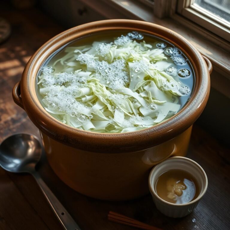 how do you make fermented cabbage